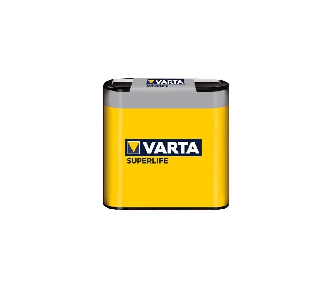 Varta 2012101301 - 1 ks Zinkochloridová baterie SUPERLIFE  4,5V 2012101301