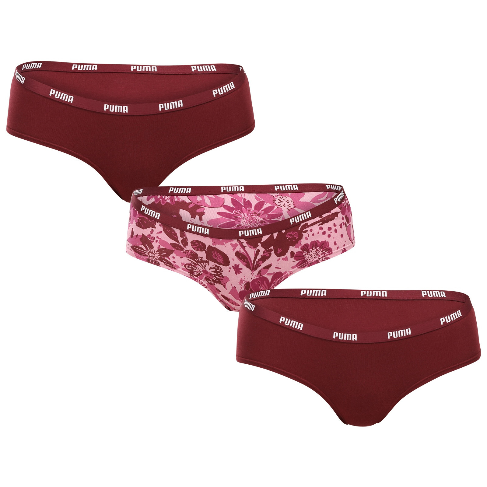 3PACK dámské kalhotky Puma vícebarevné (701236777 001) S