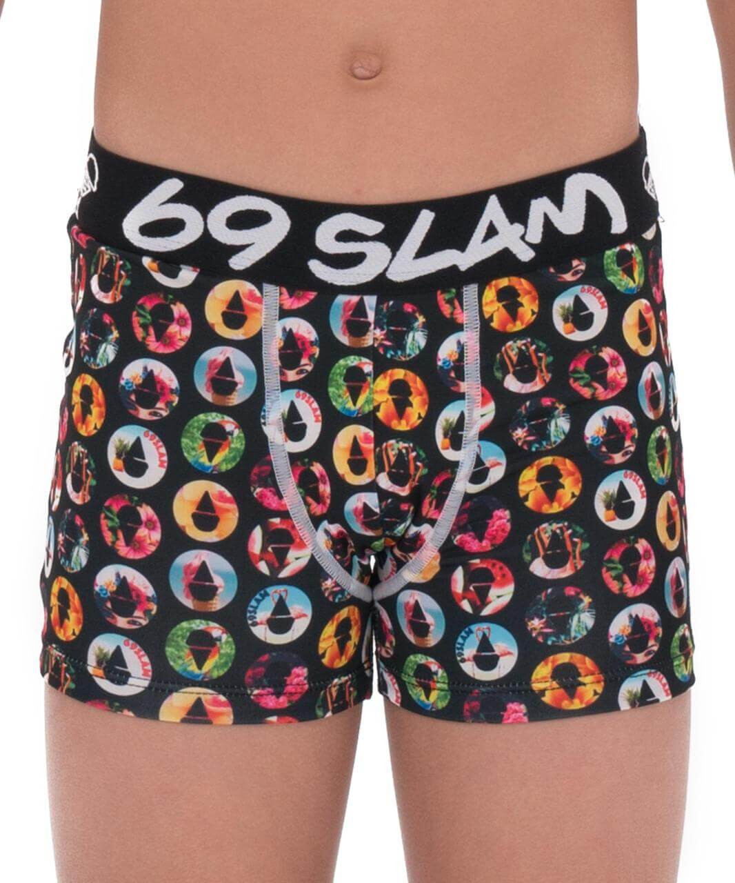 Dětské boxerky 69SLAM SPRING POGS (KBZSRP-PO) 116, trenky / trenýrky