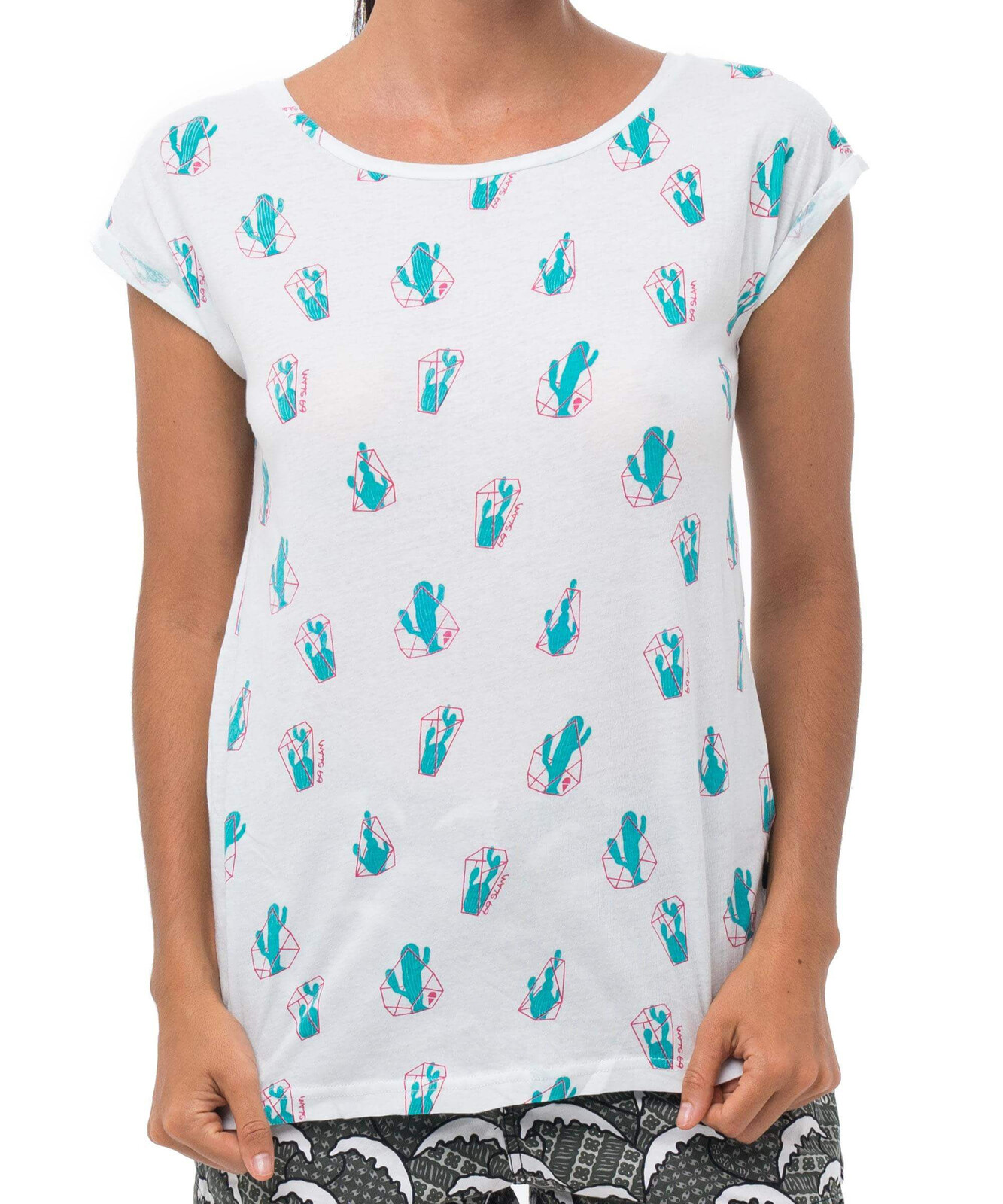 Dámské tričko 69SLAM DURI DURI WHITE ELISA (GTKDUR-WH) L