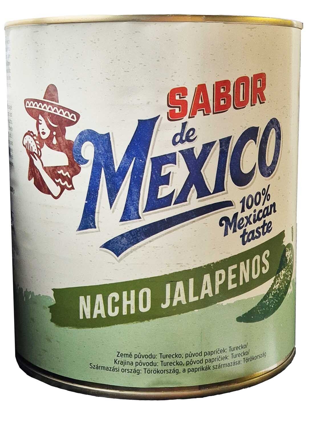Jalapeno Nacho 2,95kg CAN Sabor de Mexico