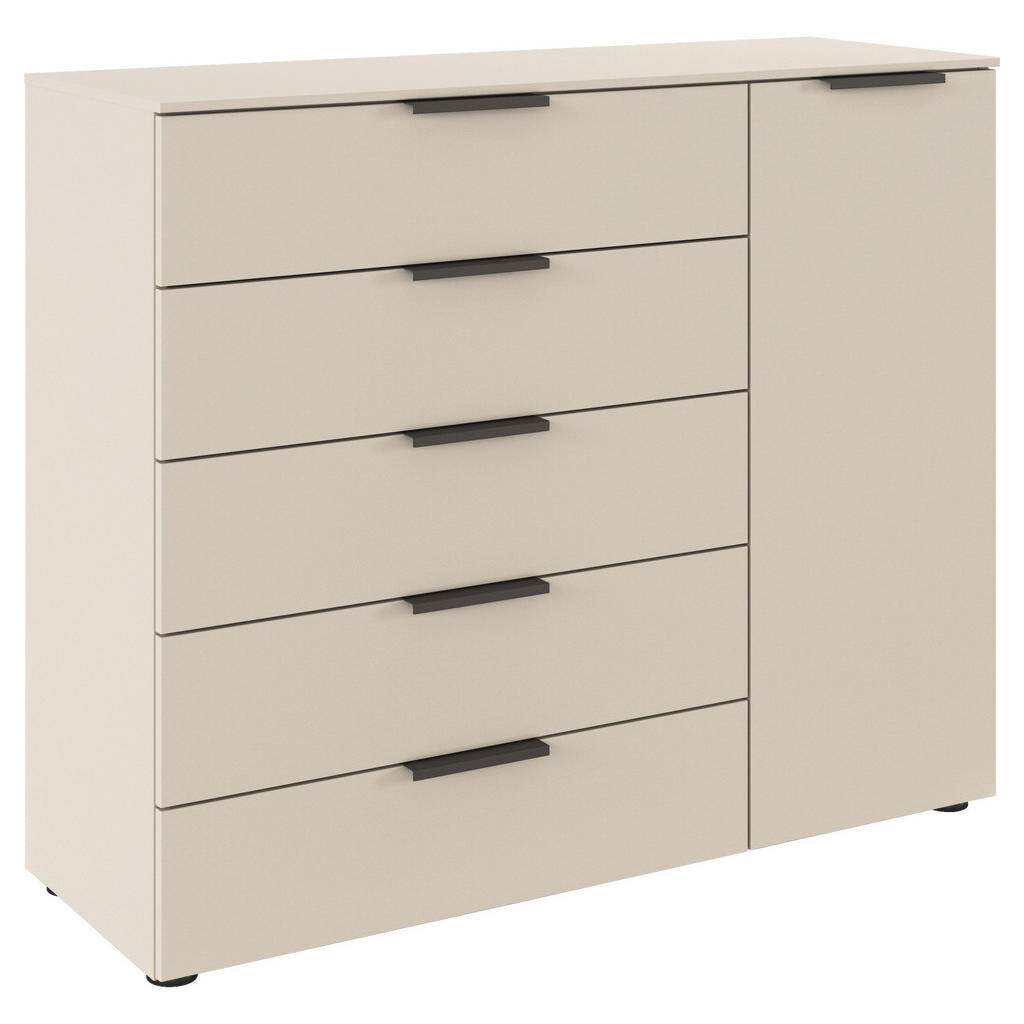 Rauch Möbel KOMODA, šampaňská, 120/100/42 cm