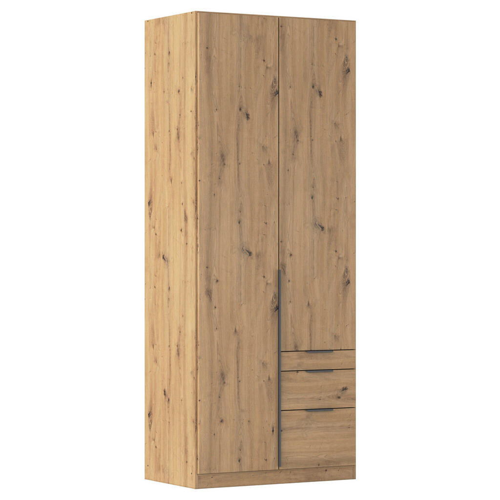 Rauch Möbel ŠATNÍ SKŘÍŇ S OTOČNÝMI DVEŘMI, dub artisan, 91/229/54 cm