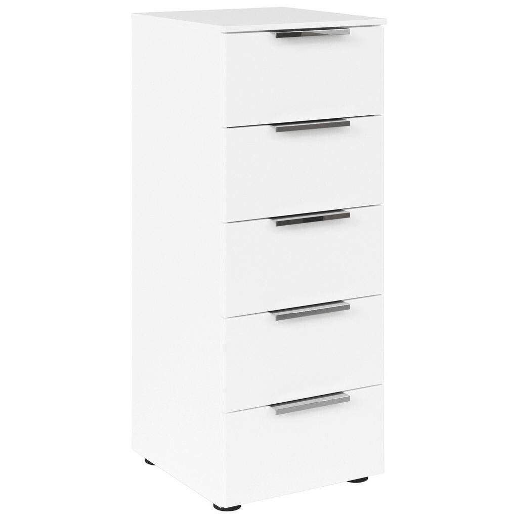 Rauch Möbel KOMODA, bílá, barvy chromu, 40/100/42 cm
