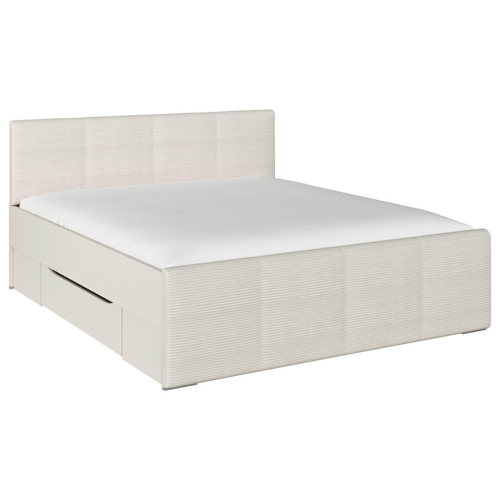Rauch Möbel POSTEL S ÚLOŽNÝM PROSTOREM, 180/200 cm, šampaňská