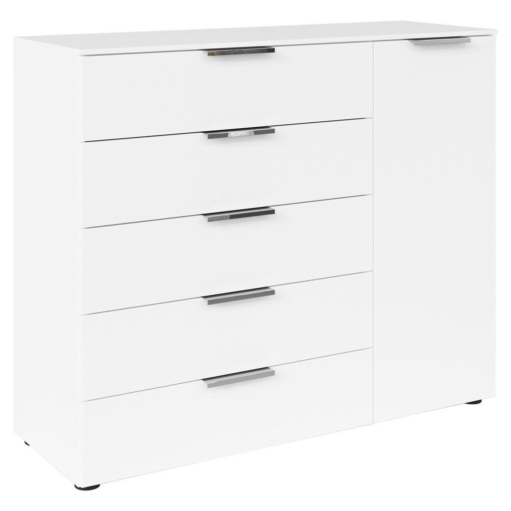 Rauch Möbel KOMODA, bílá, barvy chromu, 120/100/42 cm