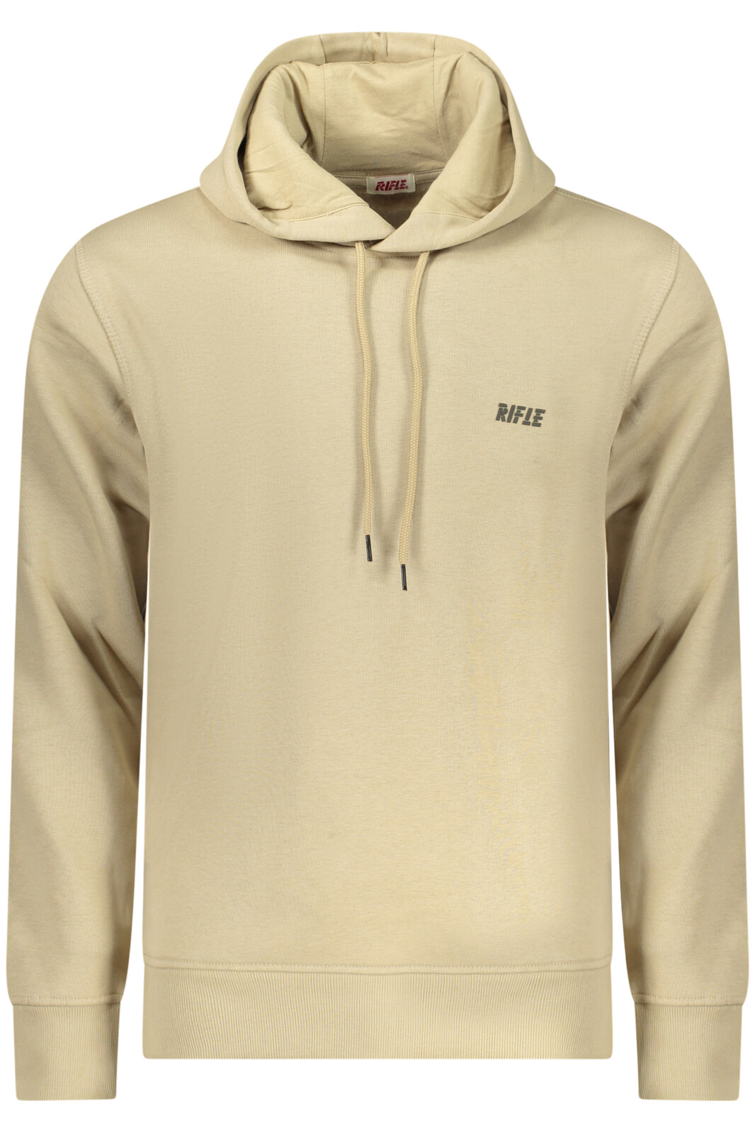Pánská béžová mikina s kapucí RIFLE