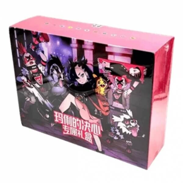 Pokémon karty Marnie’s Determination Exclusive Gift Box - čínský