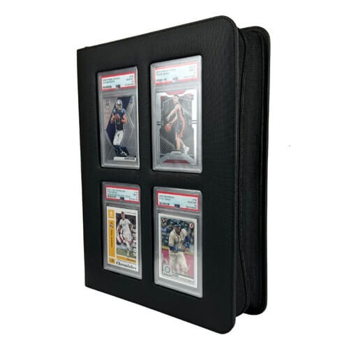 Album na gradované karty Evoretro Premium Graded Cards Binder 36 kapes (2x2) - Black