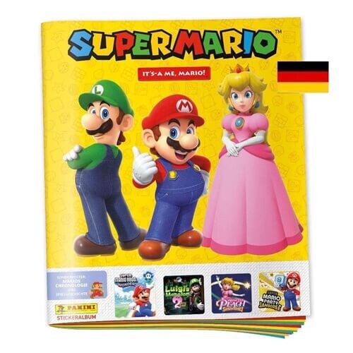 Super Mario 2 - album na samolepky - DE