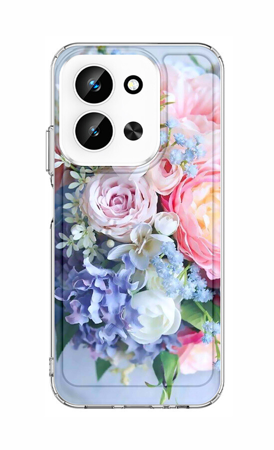 Kryt TopQ Image Xiaomi Redmi 15C pevný Kytice 141651