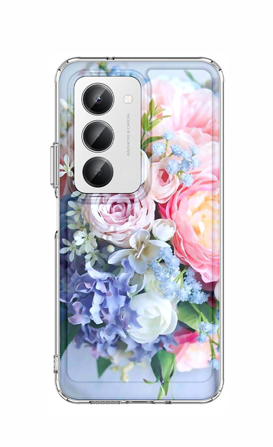 Kryt TopQ Image Xiaomi Redmi 15 pevný Kytice 141618