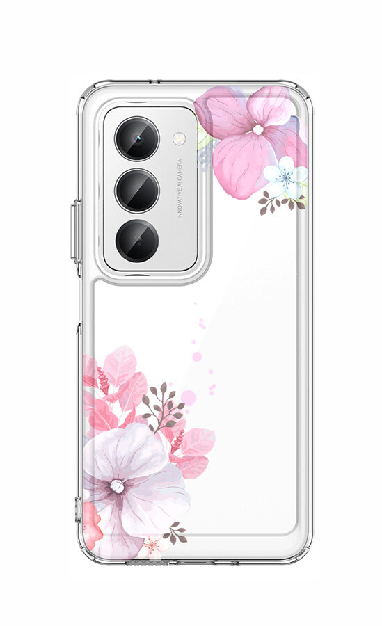 Kryt TopQ Image Xiaomi Redmi 15 pevný Violet Blossom 141617