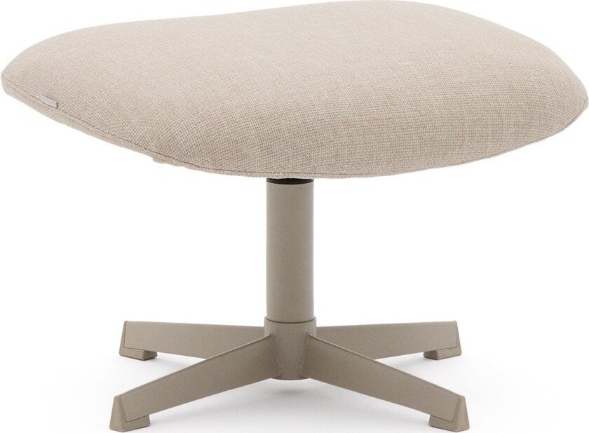 Béžová žinylková podnožka Teryl – Kave Home