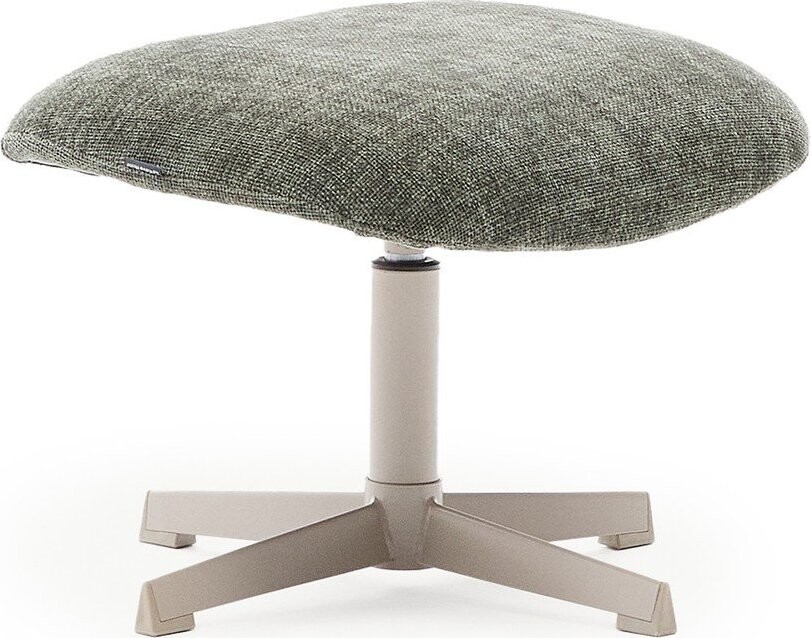 Zelená žinylková podnožka Teryl – Kave Home