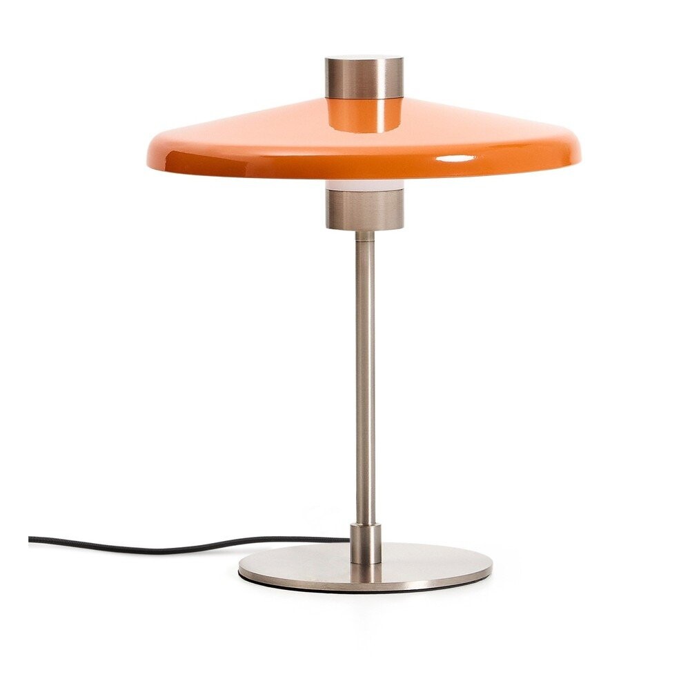 Oranžová stolní lampa s kovovým stínidlem (výška 32,5 cm) Nuvira – Kave Home