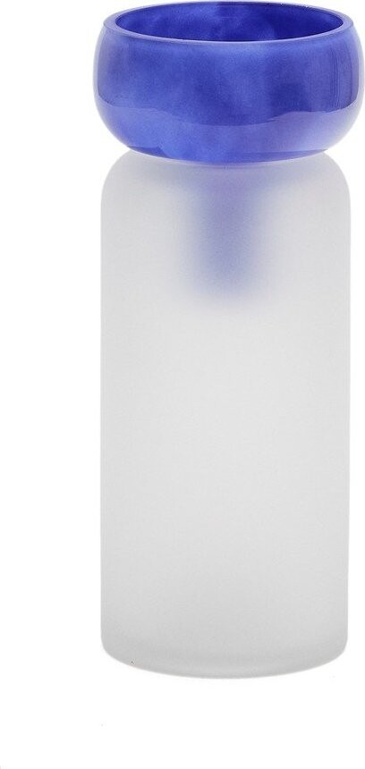 Modrá skleněná váza (výška 30,5 cm) Kelse – Kave Home