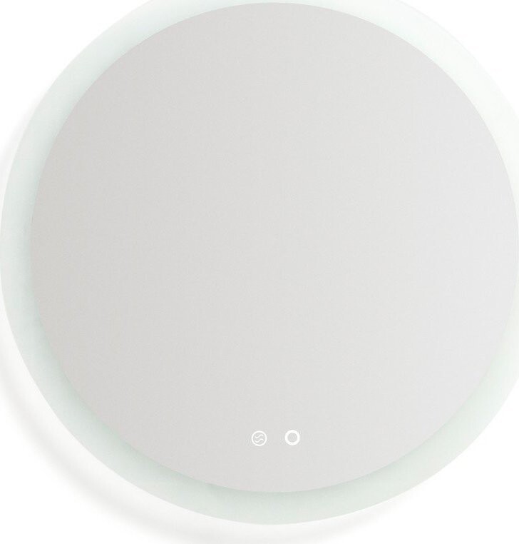 Nástěnné zrcadlo s osvětlením ø 60 cm Mervi – Kave Home