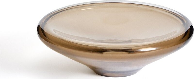Béžová skleněná mísa ø 27 cm Zolira – Kave Home