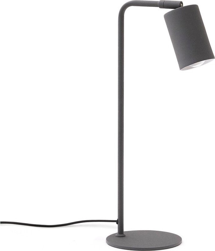 Černá kovová stolní lampa (výška 49 cm) Manie – Kave Home