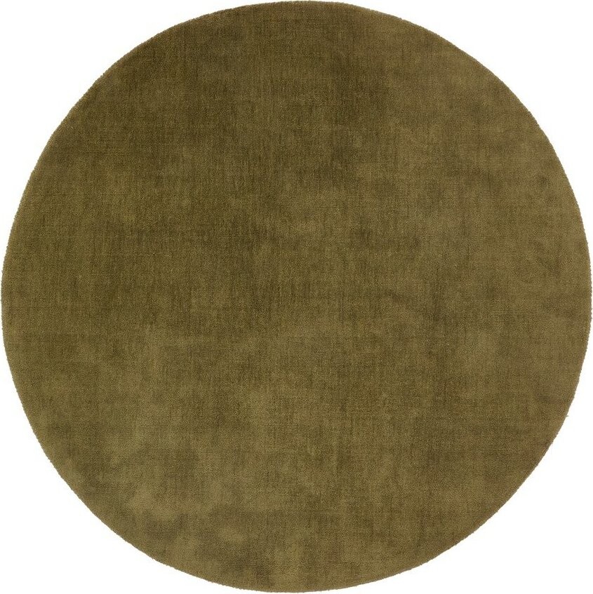 Zelený kulatý koberec ø 200 cm Empuries – Kave Home