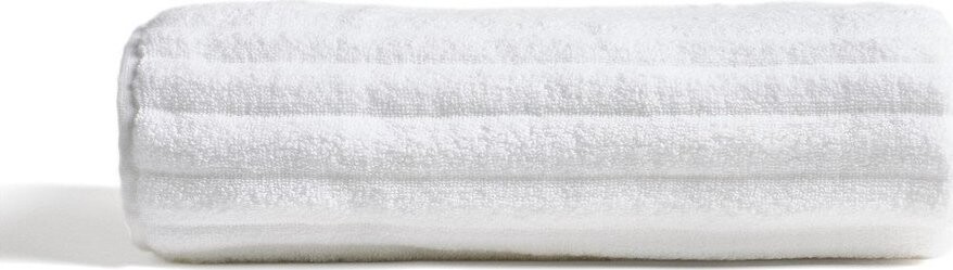 Bílá froté bavlněná osuška 70x140 cm Navira – Kave Home