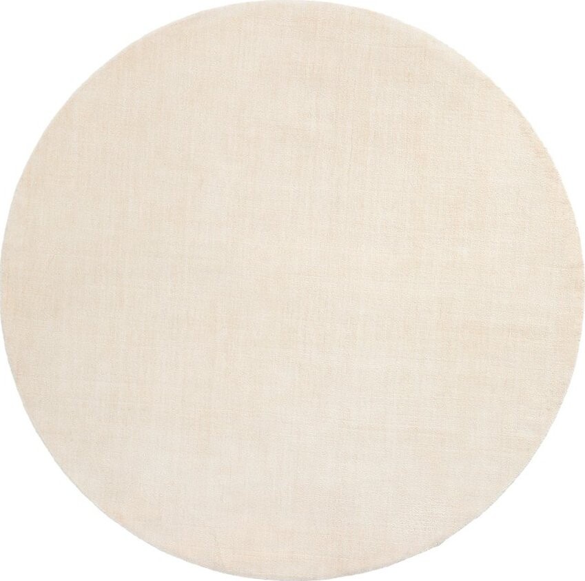 Krémový kulatý koberec ø 200 cm Empuries – Kave Home