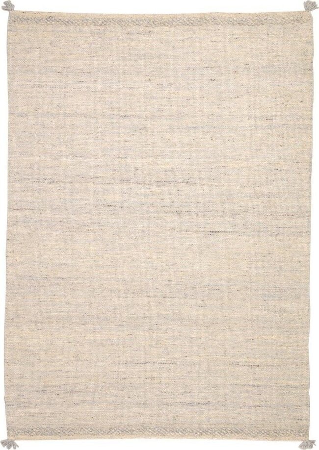 Krémový koberec s příměsí vlny 160x230 cm Carime – Kave Home