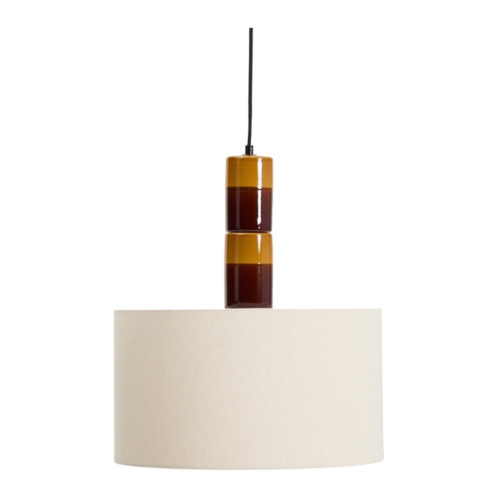 Závěsné svítidlo s textilním stínidlem Mavran – Kave Home