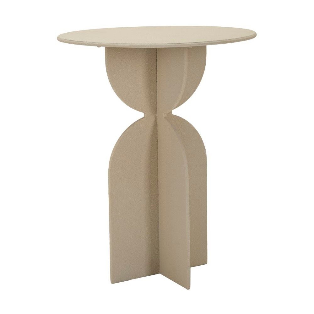 Kovový kulatý odkládací stolek ø 45 cm Dune – Mauro Ferretti