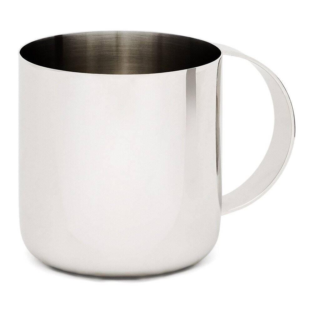 Hrnek z nerezové oceli ve stříbrné barvě Nirela – Kave Home