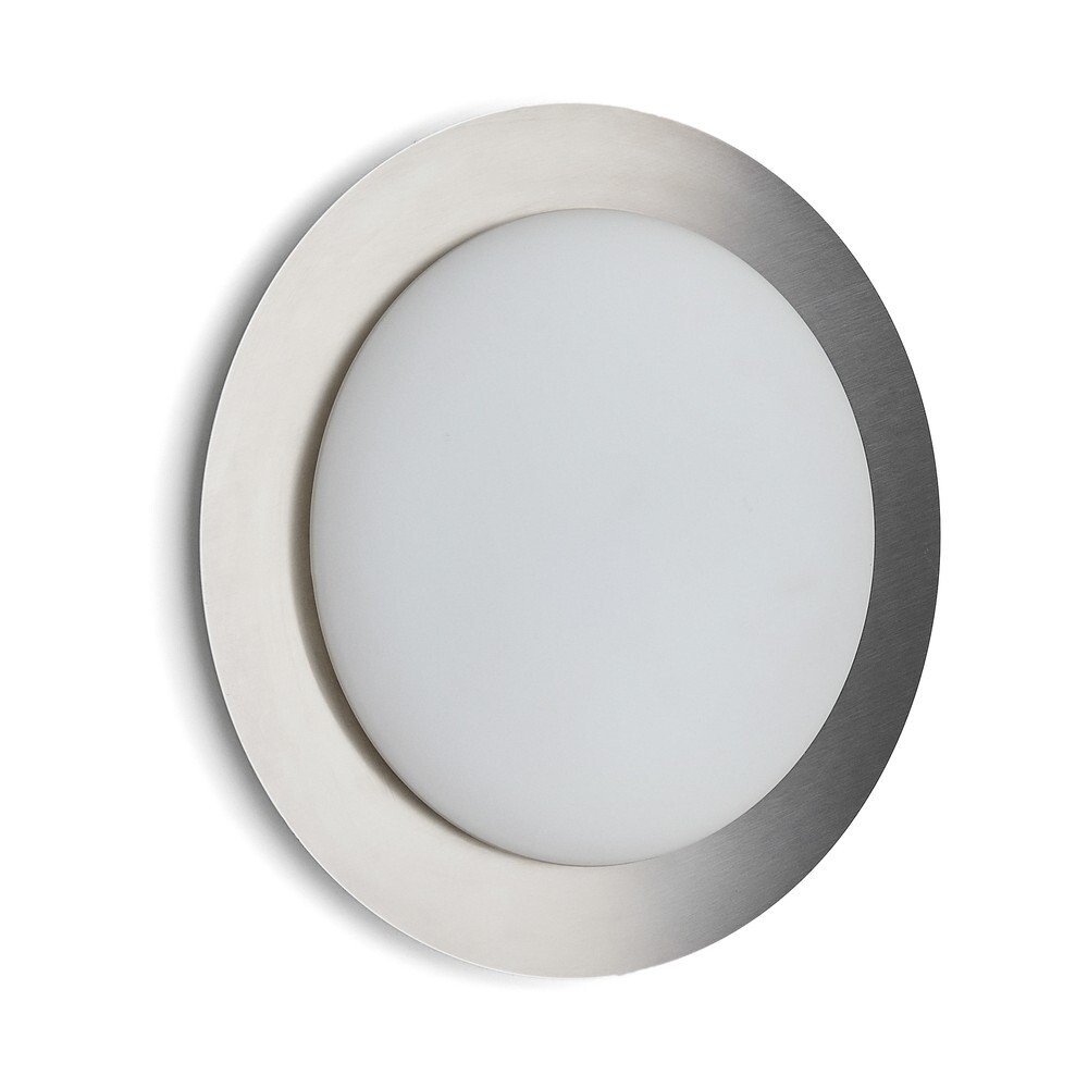 Šedé LED nástěnné svítidlo ø 40 cm Novae – Kave Home