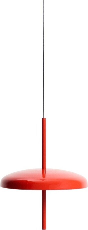 Červené LED stmívatelné závěsné svítidlo s kovovým stínidlem Porte – Kave Home