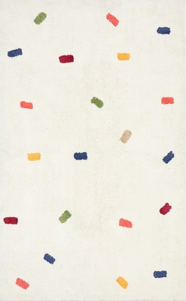 Krémový bavlněný dětský koberec 150x200 cm Epifania – Kave Home