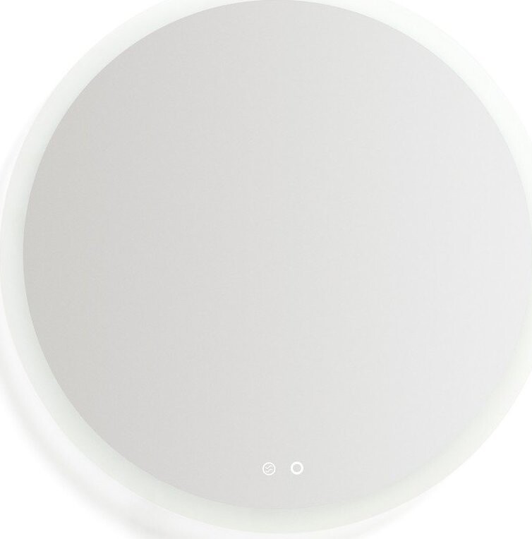 Nástěnné zrcadlo s osvětlením ø 80 cm Mervi – Kave Home