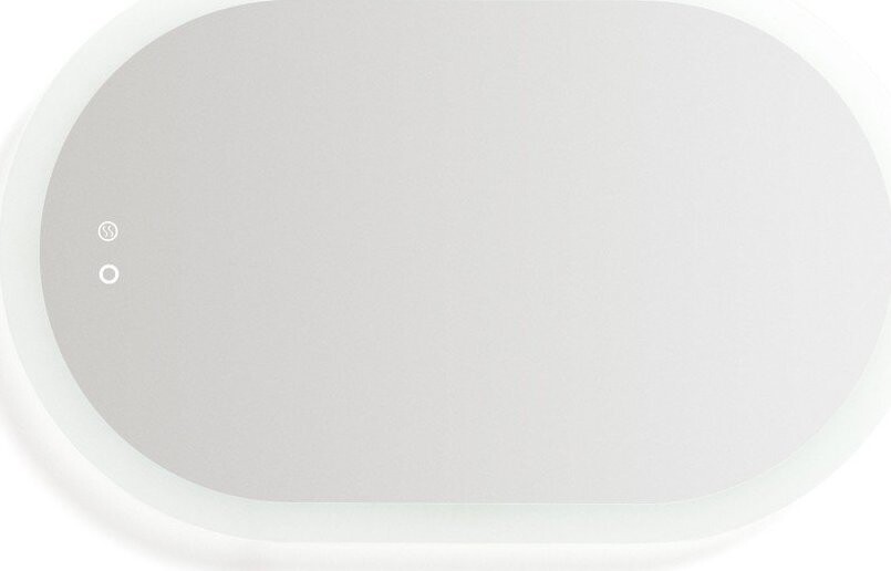 Nástěnné zrcadlo s osvětlením 80x50 cm Mervi – Kave Home