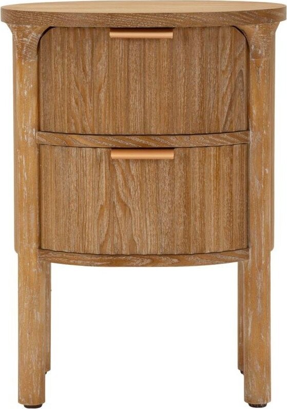 Noční stolek z jedlového dřeva v přírodní barvě Gothenburg – Mauro Ferretti