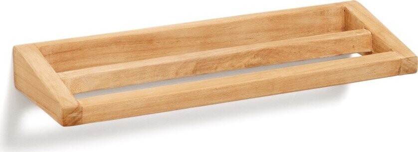 Dřevěný držák na ručníky v přírodní barvě Vedel – Kave Home