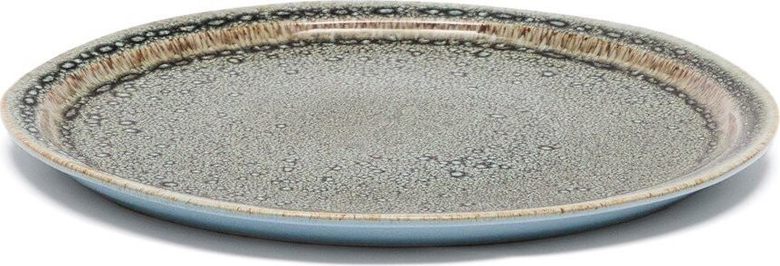 Šedý keramický talíř ø 28 cm Coval – Kave Home