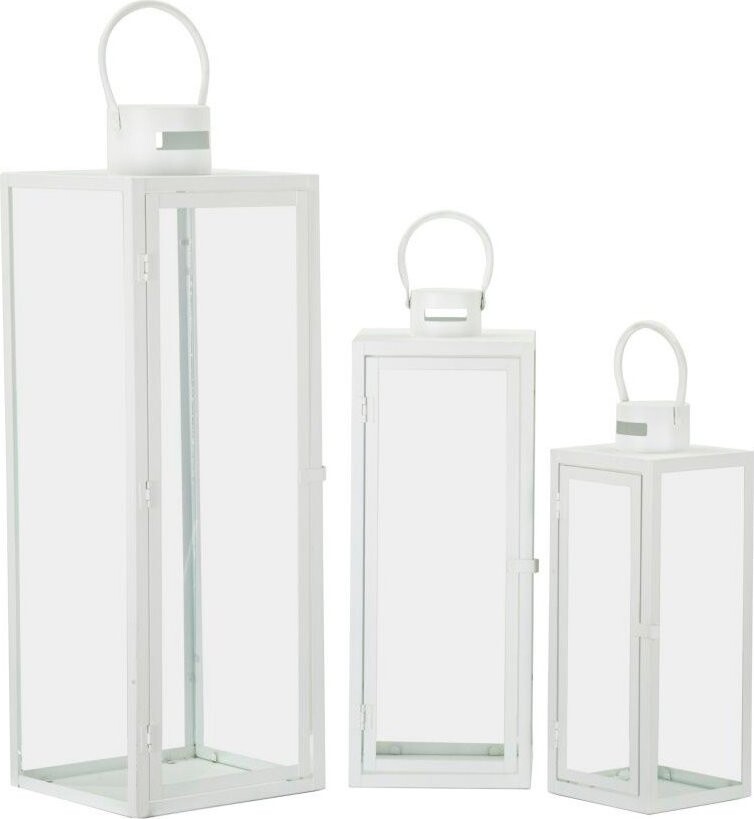 Kovová lucerna 3 ks (výška 66 cm) – Mauro Ferretti