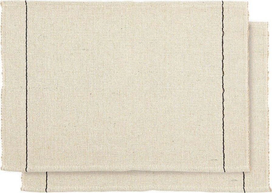 Prostírání v sadě 2 ks s příměsí bavlny 35x50 cm Lunel – Kave Home