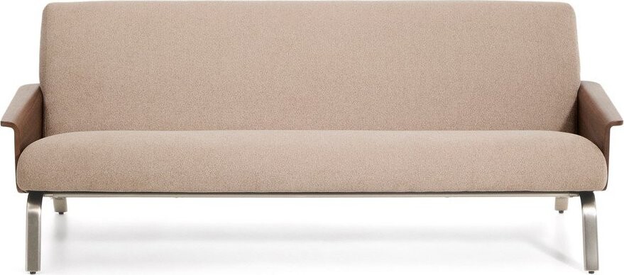 Světle hnědá žinylková pohovka 205 cm Amsen – Kave Home