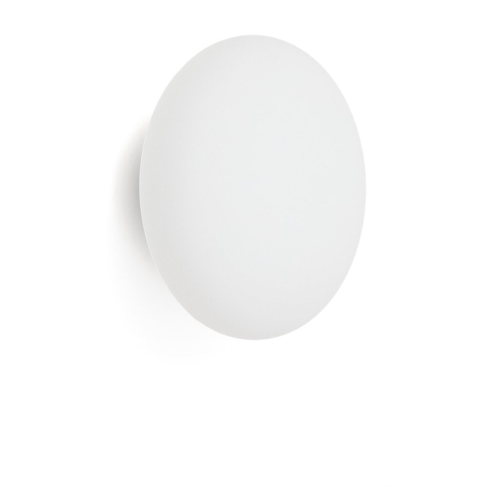 Bílé/ve stříbrné barvě nástěnné svítidlo ø 26 cm Bamila – Kave Home