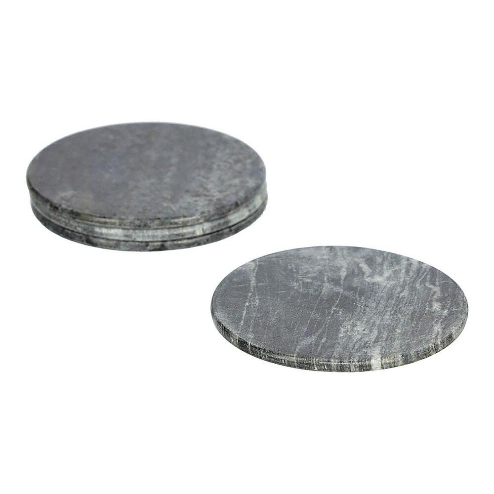 Šedé mramorové podtácky v sadě 4 ks Tresa – Kave Home