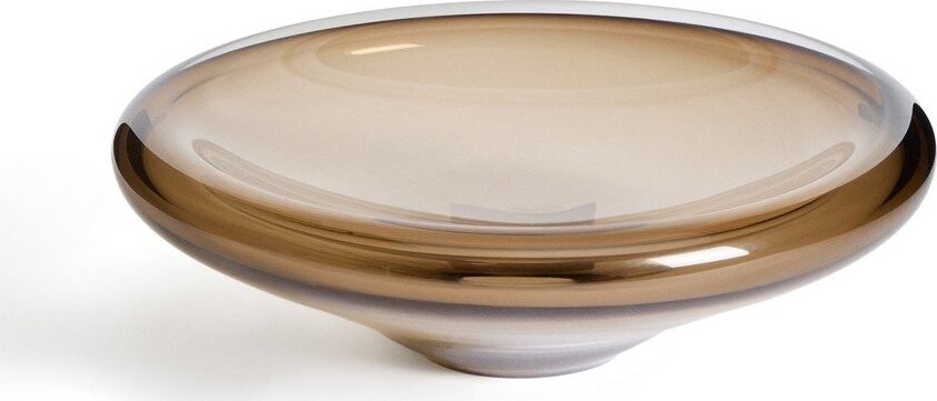 Béžová skleněná mísa ø 31 cm Zolira – Kave Home