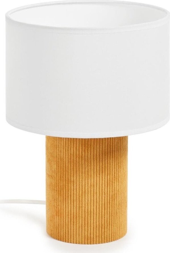 Dětská lampička v hořčicové barvě/bílá Bianella – Kave Home