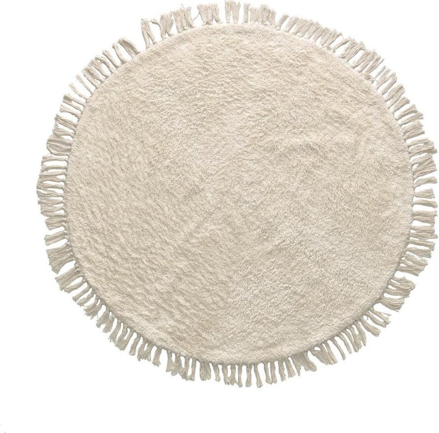 Krémový bavlněný dětský koberec ø100 cm Orwen – Kave Home