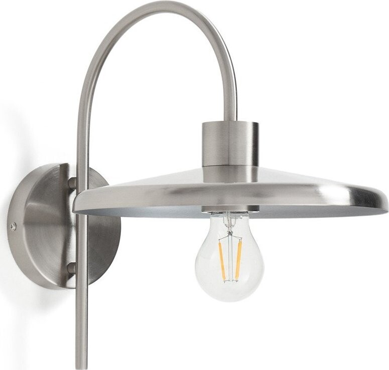 Nástěnné svítidlo ve stříbrné barvě ø 27 cm Nuvira – Kave Home