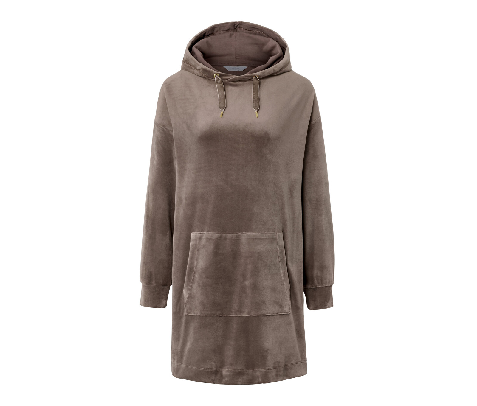 Tchibo - Pohodlné šaty - pro ženy - vel. M 40/42 - barva: hnědá