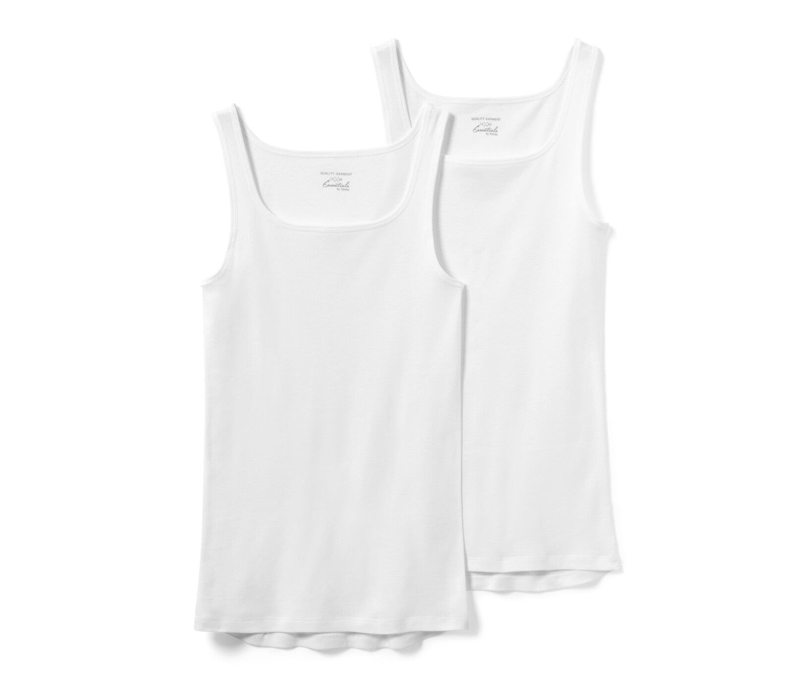 Tchibo - Nátělníky z kvalitní - pro muže - vel. M/5 - barva: bílá